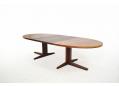Heltborg Mobler oval dining table designed in 1962 by John Mortensen.