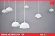 Verner Panton design white FLOWERPOT pendant light - view 1