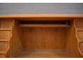 Solid oak bureau with writing desk & secret compartment - view 8