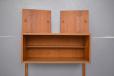 Vintage teak storage cabinet with sliding doors | PS SPARES - view 8