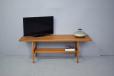 Vintage oak model D38 coffee table designed by Jorgen Baekmark for FDB Mobler