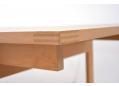 Oak dining table designed in 1968 for Munch Mobler.