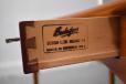 Vintage teak dressing table with stool design by Carl Malmsten - view 11