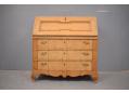 Solid oak bureau with writing desk & secret compartment - view 2