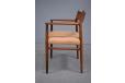 Leather and Rosewood frame armchair designed 1961 by Arne Vodder | Model 418a
