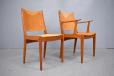 Vintage teak dining chair suite for reupholstery | Johannes Andersen - view 4