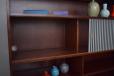 Danish design rosewood cabinet with drawers and adjustable shelves