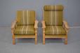 Danish Mobelfabrik armchair with solid oak frame