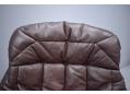Bramin swivel chair | Brown leather - view 3