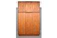 Spacious 3-door wardrobe in vintage teak - view 4