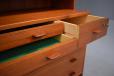 The base cabinet has 8 drawers for storing an assortment of items.