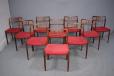 Niels Moller vintage rosewood model 79 dining chairs | set of 10 - view 3