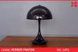 Verner Panton design Panthella 160 V2 portable table lamp | Opaque Black - view 1