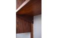 wall mounted shelving system in vintage rosewood from Brouers Mobelfabrik