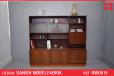 Rosewood 2 part display cabinet and storage | Danish Mobelfabrik - view 1