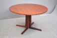 Gudme Mobelbarik rosewood dining table produced in the 1970s