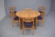 Rustic cottage style dining chairs with new upholstery - Henry Kjaernulf - view 10