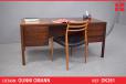 Gunni Omann Model 77 desk in vintage rosewood - view 1