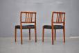 2 dining-chairs in rosewood designed by Nils Jonsson in 1965.