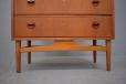 Vintage danish chest of drawers in teak 