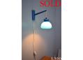 Blue glass wall light pendant | Danish design