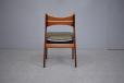 Vintage teak dining chair design by Erik Buck | Model 301 - view 8