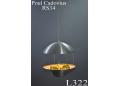 Poul Cadovius garden light in spun aluminium | Large