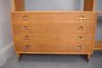 Light oak Hans Wegner design RY100 3 bay room divider - view 8