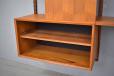 Poul Cadovius 2 bay Cado System with sliding door cabinets in teak