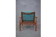 Vintage teak framed SPADE chair from early production by France & Daverkosen