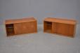Vintage teak storage cabinet with sliding doors | PS SPARES - view 9