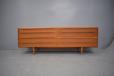 Ib Kofod Larsen vintage teak dresser with 8 drawers  - view 3