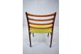 Vintage ladder back teak frame dining chair | New Upholstery - view 8