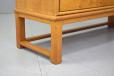 1950s Danish Cabinetmaker production light oak kitchen cabinet