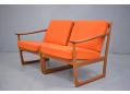 Vintage pair of 2 seat sofa by Hvidt & Molgaard