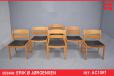 Set of 6 ALBATROS dining chairs designed by Erik Jorgensen 1968 - view 1