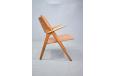 Oak frame Sawbuck armcahir by hans wegner produced by Carl Hansen