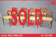 Set of 8 Niels Moller model 75 dining chairs in teak - view 1
