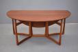 1951 France & Son production gateleg dining table model 20/59 for sale
