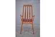 Two refurbished teak EVA dining chairs offering great comfort