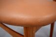 Vintage Danish diing chair in oak and teak designed 1954 by Hans J Wegner