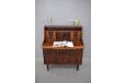 Vintage rosewood vanity unit with hidden mirror | SKAGEN - view 3