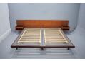 Hans Wegner vintage teak double bed frame model GE705 by Getama. SOLD