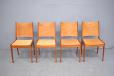 Vintage teak dining chair suite for reupholstery | Johannes Andersen - view 9