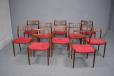 Niels Moller vintage rosewood model 79 dining chairs | set of 10 - view 2