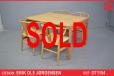 ALBATROS light oak dining table by Erik Ole Jorgensen - view 1