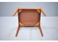 Teak frame with oiled finish which nourishes and enhances the wood grain.