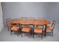 Matching dining table available to compliment the chairs. Both Johannes Andersen desgin
