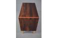 rosewood chest of 4 drawers with tall beech legs for sale