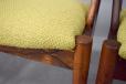 Vintage rosewood dining chairs sold as reupholstery project | Model 31 by Kai Kristiansen
